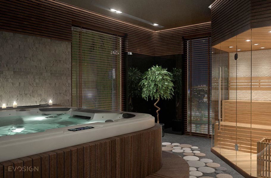 Home Spa Interior Design Evosign