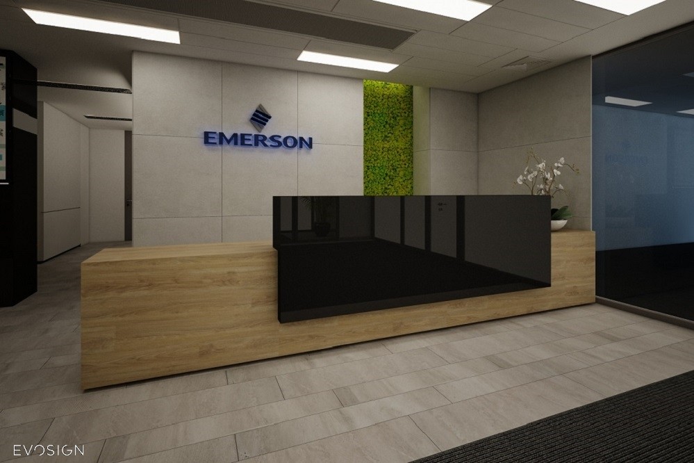 Emerson office interior design - Evosign